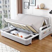 Sofa Bed Dual-Purpose Folding Sofa Bed Living Room Multi-Functional Retractable Bed Internet Celebrity Removable and Washable So