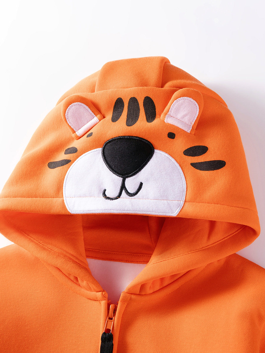 Kids' Clothing Wholesale, [Style] Boys' Hoodie, Autumn Fleece-lined Kids' Jacket