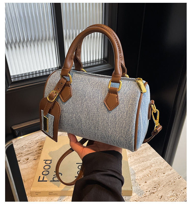 Denim Pillow Bag Women's Retro New Fashion Handbag Casual Easiest for Match Commuting Shoulder Crossbody Bag 1 O1CN01tMgXww1twTtuTCyZB !!2218238345966 0 cib