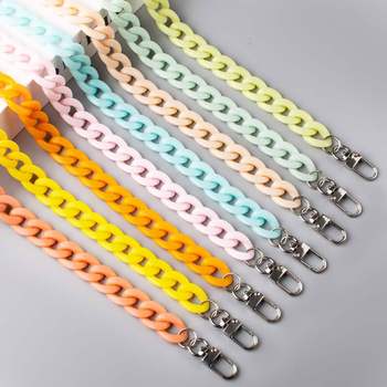 Hyun Ya Feng acrylic chain 23*16mm resin chain jewelry accessories slung mobile phone chain diy lanyard