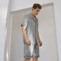 Premium gray (16mm short-sleeved shorts)
