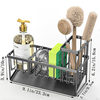 Cross-Border Kitchen Sink Drain Rack Rag Rack Kitchen Supplies Organization and Storage Sponge Dishwashing Brush Rag Storage Rack
