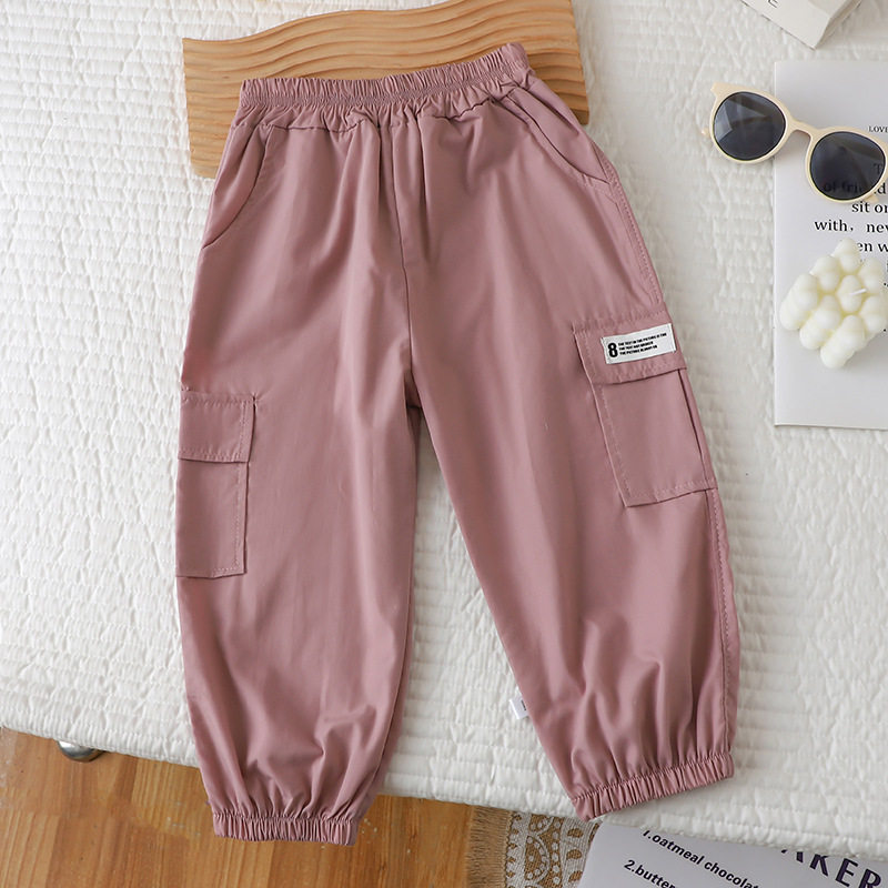 New Spring & Autumn Outerwear Casual Pants, Boys & Girls Cargo Pants, Toddler & Little Kid Loose Trousers Wholesale