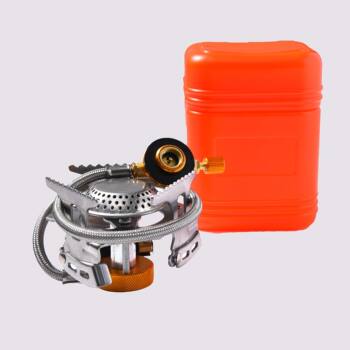 Outdoor portable mountain picnic cooking utensils cooking rice cooking gas stove split burner camping tea stove