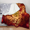Cross-border Holiday Printed Flannel Blanket Air-conditioning Blanket Office Nap Blanket Christmas Thickened Sofa Blanket