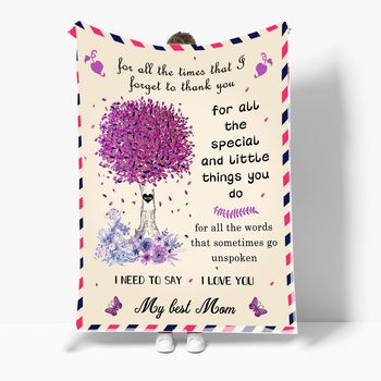 Amazon Ins Style Father's Day Envelope Blanket Family Letter Warm Flannel Message Letter Blanket