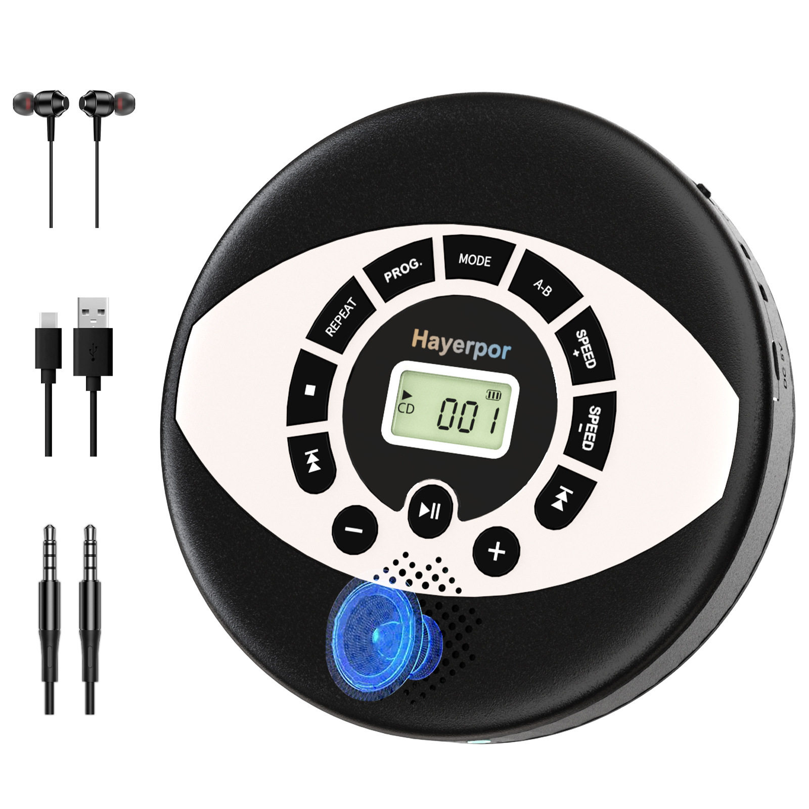 Cd Player, Home Portable Cd Player, Bluetooth Audio Player, Portable Audio Player, Tutoring Machine, Cross-Border Wholesale