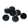 Black White Root Round Surface Custom Natural Marble Watch Dial Parts Special Material Semi Precious Stone Accessories