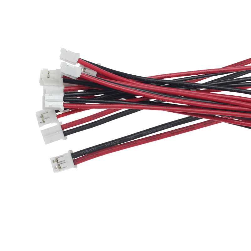 Ph2.0 Terminal Wire Single Head 2P Xh2.54 Connecting Wire 1007/26/24/22/20 Red Black Black Red Thick Wire