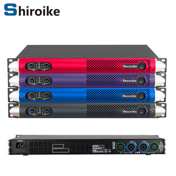 Gap-D1200 1U Type Machine 650W*2 High Power Digital Power Amplifier Wedding Performance Ktv Power Amplifier