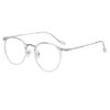 Cold Tea-Colored Prescription Glasses for Women, Available in Ultra-Light, Natural Look, Suitable for Round Faces, Trendy Korean-Style Frames