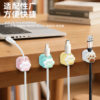 Cat's claw cute fun organizer desktop data cable magnetic holder storage finishing mobile phone charging clip clip