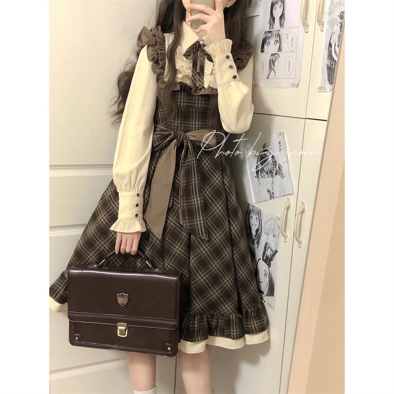 偽のツーピースドレス