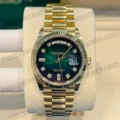 Laojia lux watch smoked green