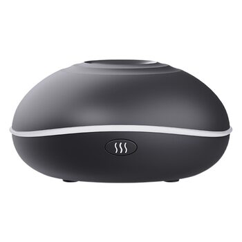 Simulated Flame Diffuser with Seven-Color Gradient, Creative Home-Use Ultrasonic Aroma Diffuser, Humidifier, Atomizer Spray