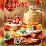 Xiaohongshu new Chinese gourmet rice blind Box Tide play украшение рабочего стола ручной работы из смолы ручной работы blind box оптом