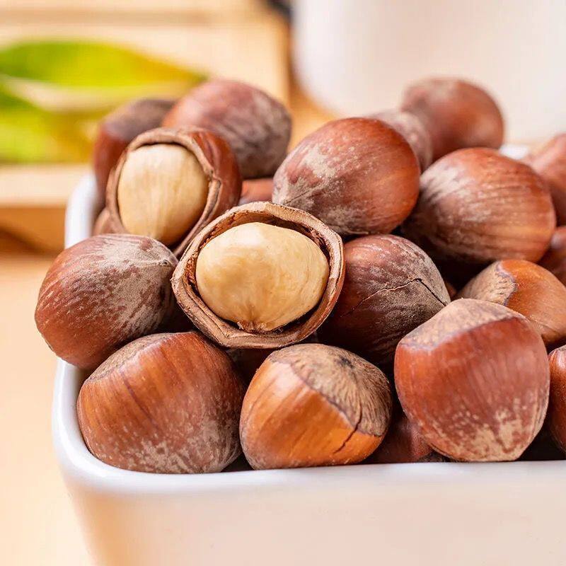Hazelnuts in Bulk Canned Hand-Peeled Hazelnuts Thin-Skinned Original Flavor Specialty Nuts Roasted Snacks Wholesale