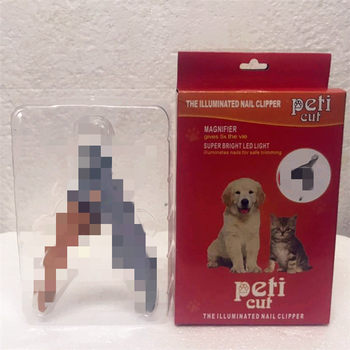 Wholesale pet nail clippers with light cat and dog nail clippers pet beauty nail clippers cleaning supplies nail scissors