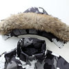 Canada down Jacket Couple 08 Expedition Outdoor Jacket Workwear Fur Collar Camouflage down Jacket Men's Trendy