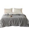 Nordic Style Four-Season Thick Blanket Office Air Conditioning Cloud Mink Velvet Nap Blanket Wholesale Flannel Solid Color
