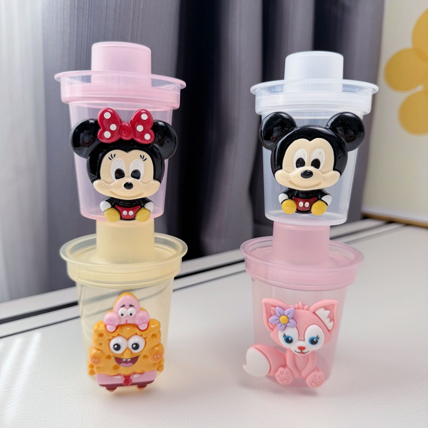 Cute Cartoon Portable Baby Milk Powder Box for Outing Milk Powder Compartment for Kidsren Baby Milk Powder Snacks and Nut Packaging Box