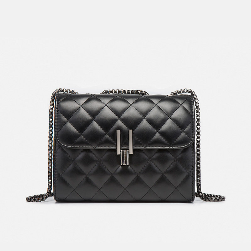 Women's new fashion solid color crossbody shoulder bag versatile