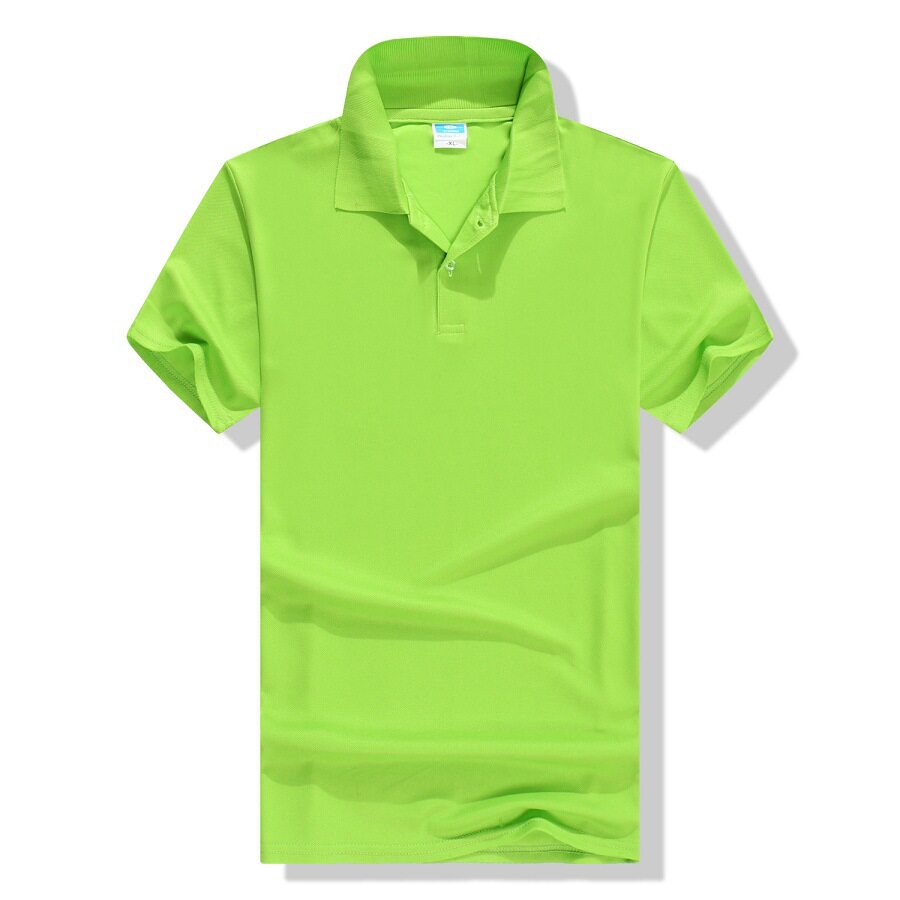 厂家批发制定夏季纯色短袖t恤工作服polo衫企业文化宣传服印logo