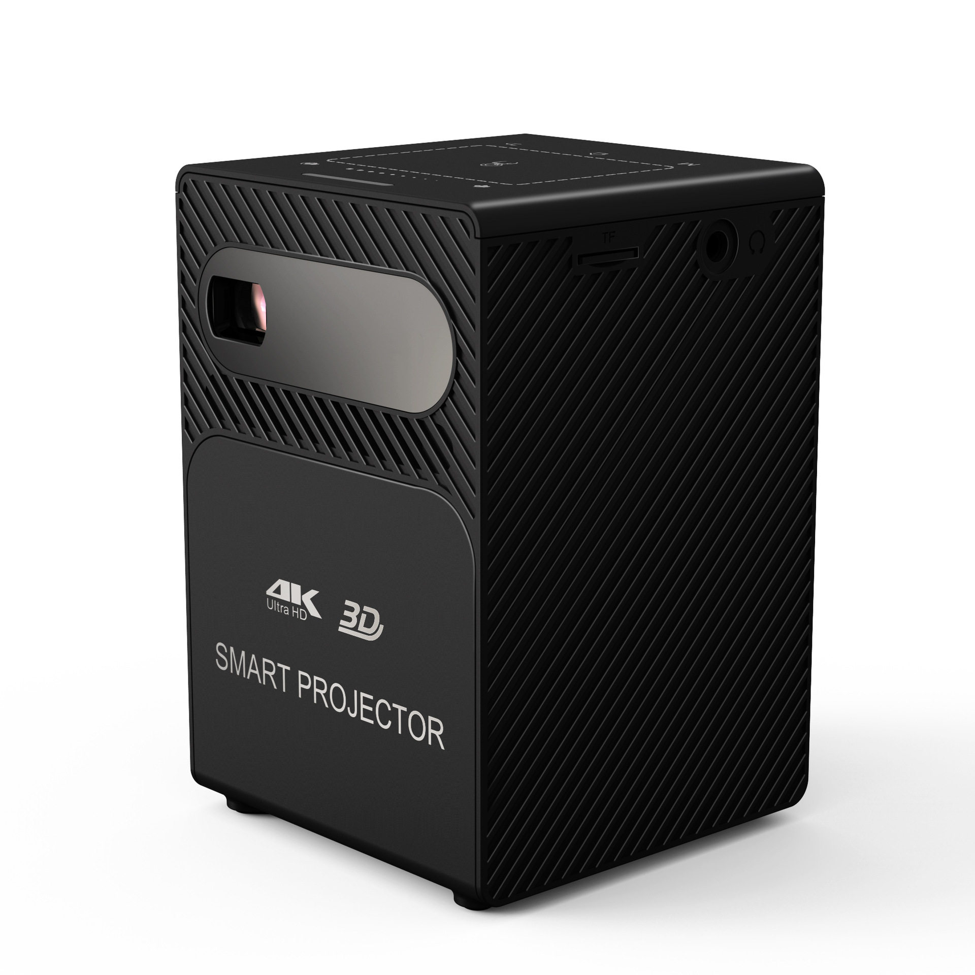P18 новый Android трансграничный проектор 4K HD DLP mini smart mini портативный проектор 4 + 64 ГБ Изображение 1