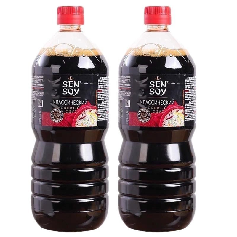 Russia imported sheen brand soy sauce flavor full of kitchen supplies 1000 ml