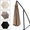 Outdoor Rainproof Parasol Courtyard Umbrella Thickened Street Stall Umbrella Sun Umbrella Booth Replacement