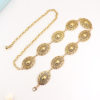 Retro Carved Metal Waist Chain, Versatile and Elegant Women's Dress, Ethnic Style Waist, Fashionable Waist Accessories