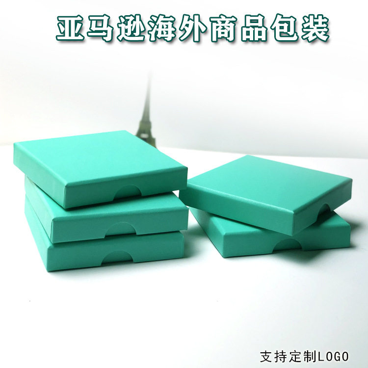 Amazon Jewelry Box Tiandi Cover Ring Necklace Box Bracelet Box Thin Jewelry Box Direct in stock