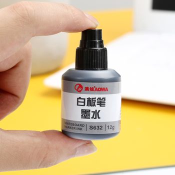 Factory spot wholesale 12G Aowa whiteboard pen ink color marker pen filling water marker pen supplement liquid