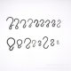 Factory wholesale s type black hook multifunctional bathroom kitchen door hanging wall hanging iron shaped small hook