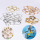 Оптовая продажа ювелирных изделий Yiwu с нерегулярной каймой love maple leaf diamond diy ювелирные аксессуары трансграничные эксклюзивные поставки mini 1