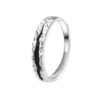 Vintage Abyss Ring Men's Trendy Hip-Hop Finger Ring Fashion Niche Glue Drop Adjustable Split Ring