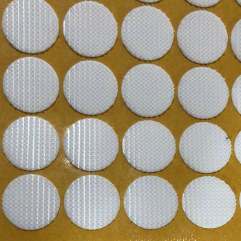 Manufacturer Supplies Punched Adhesive Nylon Carpet Curtain Magic Fasteners, Positioning Velcro, Round Storage Straps with Adhesive Fasteners