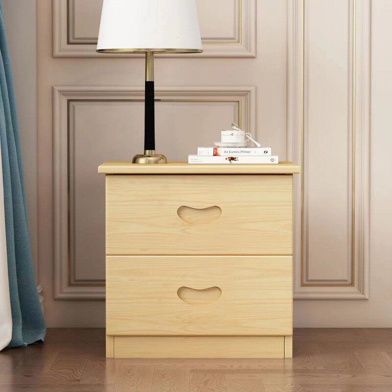 Bedside Table Solid Wood Pine Simple Modern Storage Cabinet Bucket Cabinet Bedroom Storage Cabinet Simple Side Cabinet Special Price