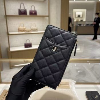 Fragrance Points Can Be Redeemed for Gifts. Diamond Wallet Card Holder. Classic Pebbled Pattern Long Card Holder. It Is Beautiful for Both Personal Use and as a Gift