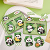Cartoon Panda Magnetic Bookmark Student Reading Mark Book Page Clip High-Looking Cute Reward Stationery Gift