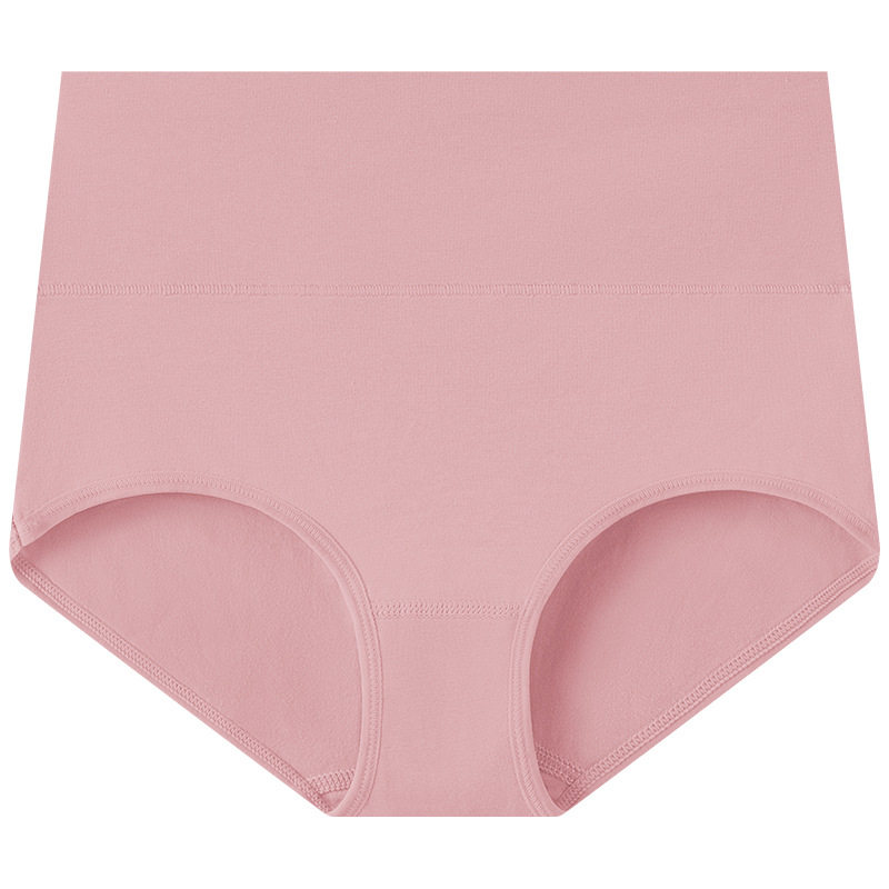 欧码纯棉女士内裤高腰收腹提臀内裤亚马逊爆款大码三角裤代包装