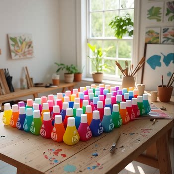 Water-Based Acrylic Pen Marker Ink 30ml Refill Liquid for Kidsren's Graffiti DIY Art Painting Pen Ink