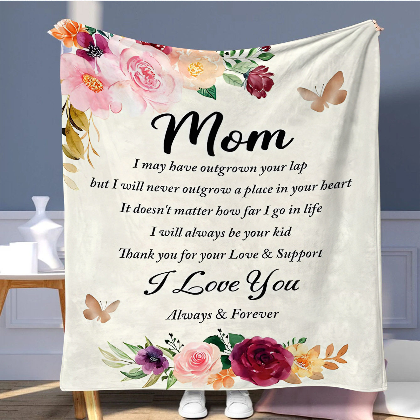 Amazon INS Envelope Letter Try Writing Flannel Blanket Blanket Blanket Autumn and Winter Blanket Source Manufacturer