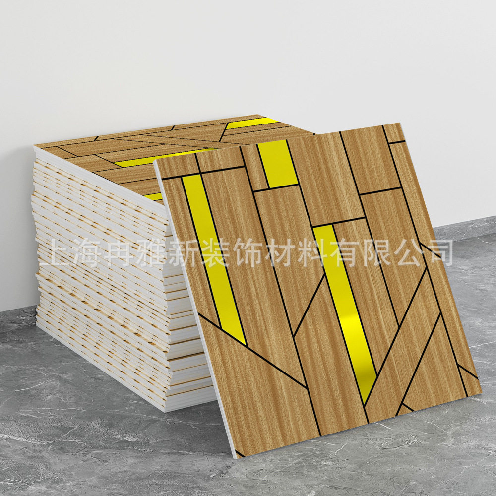 跨境外贸仿大理石鎏金3d墙面翻新装饰贴纸防油防水墙纸自粘瓷砖贴