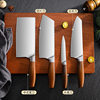 Stainless steel Chinese kitchen knife kitchen four-piece knife slicing knife Japanese chef knife household fruit knife knife suit