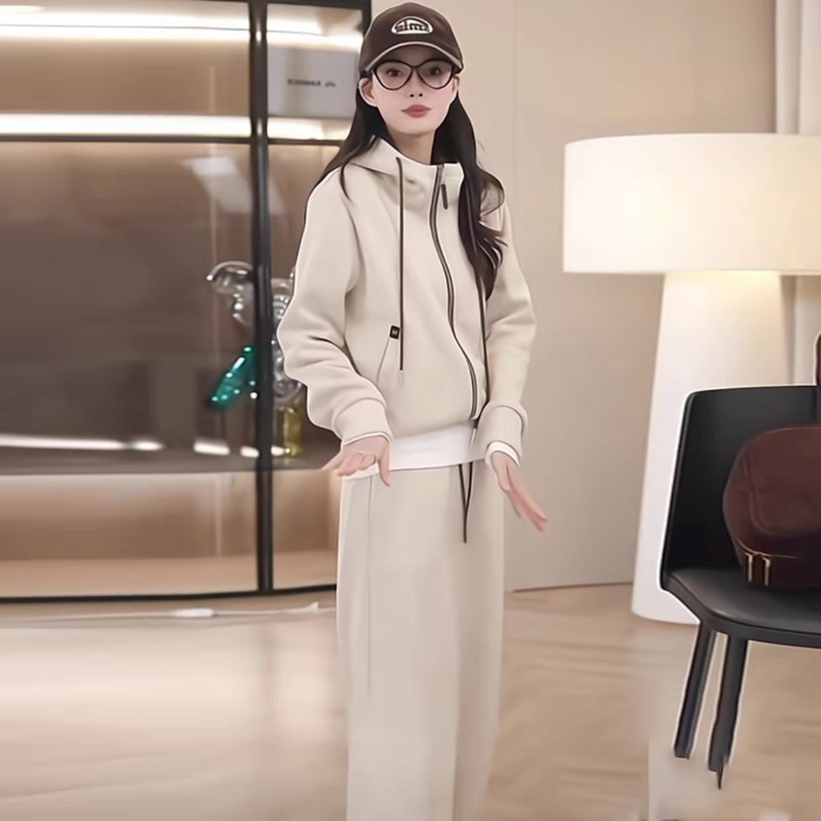 (Mới) Mã B9710 Giá 1490K: Áo Khoác Nữ Doreic Cả Bộ 2 Món Hàng Mùa Xuân Thu Đông Trông Trẻ Hơn Tuổi Thời Trang Nữ Chất Liệu G04 Sản Phẩm Mới, (Miễn Phí Vận Chuyển Toàn Quốc).