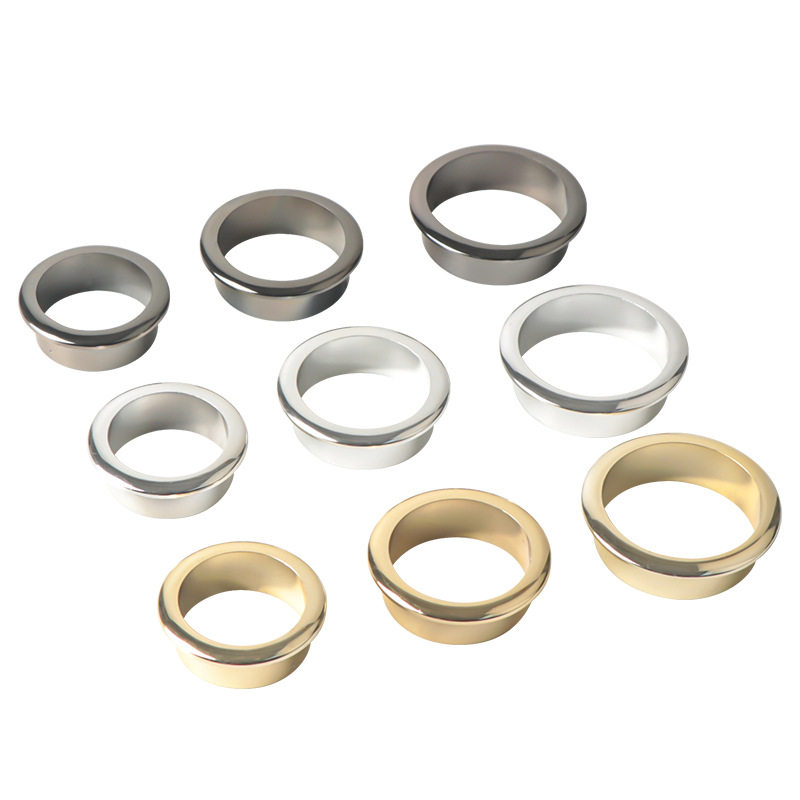 Nylon Round Wire Box Finishing Hole Cover Computer Desktop Wire Box Office Desk Wire Hole Furniture Hardware Accessories