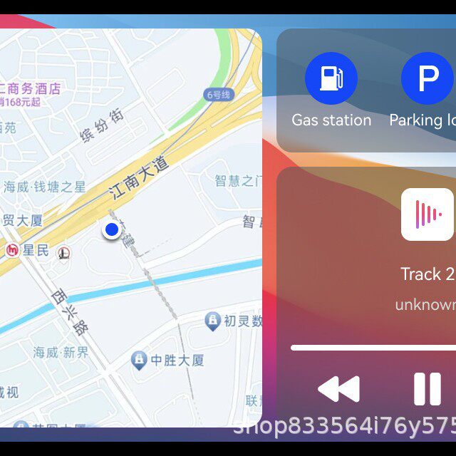 Wireless Carplay Car Navigation Linux System Androidauto/Huawei Hicar/Cpaa