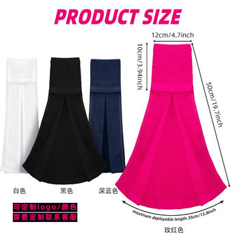 Velcro towel sports towel football towel football towel hanging sports towel embroidered logo