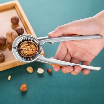 Household Pecan Clip Multifunctional Nut Opening Artifact Hazelnut Opening Hatch Stripper Tool Chestnut Clip Pliers